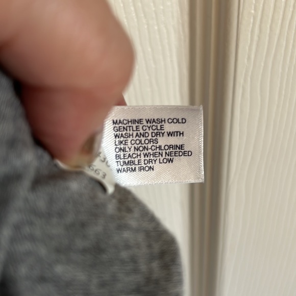 Women’s Gray Casual Pull on Dress, Gap Size M - Picture 6 of 6